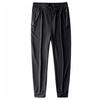 Pantalones finos de seda de hielo de verano para hombre, pantalones casuales, suministro de puesto, pantalones deportivos holgados, pantalones pitillo elásticos capri, pantalones con lazo en el tobillo