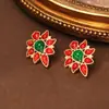 Pendientes Franceses Estilo Palacio Vintage de Qingdao, Diseño Artístico de Nicho, Pendientes Retro, Exquisitos Accesorios para Orejas Modernos y Únicos para Mujeres