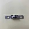 Roda H liga de alumínio canaleta polia interna porta de vidro deslizante polia de roda H de vidro porta deslizante roda de canaleta deslizante armário de exposição roda de empurrar e puxar