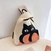 Corea del Sur Ins Bolso de Punto Bolsa Vesicular para Niña Bolso Cuadrado Pequeño Bolso de Punto de Año Nuevo Bolso de Mano Bolso de Punto Cruzado