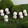Decoraciones de Micro-Paisaje de Resina Conejo Cordero Animal Muñeco Muñeco de Escritorio para Coche Pequeños Adornos Manualidades Accesorios