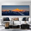Pintura decorativa para sala de estar com atmosfera Jinshan pintura de pendurar de alta qualidade mural para parede de fundo de sofá de escritório pintura de paisagem