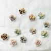 Joyería para uñas Camellia de estilo nacional, color rosa dorado de 8 mm, estilo celebridad de Internet, joyería vintage con rosas, accesorios para uñas, joyería para uñas