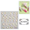 Pegatinas Creativas de Dibujos Animados Transfronterizas Lindas Impermeables Estéreo 5D Pegamento Suave Pegatinas de Relieve Gelatina DIY Graffiti Cuaderno de Estudiante