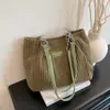 Bolso Nuevo Estilo Extranjero Elegante Moderno Retro Gran Capacidad 2025 Otoño Moda Bolso de Hombro Tote para Mujer