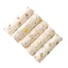 Almohada plana de algodón de terciopelo de guisante al por mayor suave absorbente del sudor transpirable almohada para bebé estampado de dibujos animados lindo oso almohada de nube