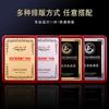 Tarjeta de autorización de pintura de piano Medalla de Oro Foil de Oro soporte de madera de madera placa de honor madera maciza cobre cristal marca Medalla de transferencia térmica