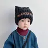 Gorro de invierno para niños, cálido y grueso, gorro de pico lindo, gorro de punto a prueba de viento y protector de orejas para niños y niñas