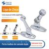 Zuogang Hardware Toalheiro Espesso de Liga de Zinco Camada Dupla Cabideiro Duplo Tubo Redondo Cabideiro Duplo Cabeça Cabideiro de Roupas Atacado Guarda-Roupa