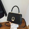Bolso de Mujer Nuevo Modelo 2025 de Moda Celebridad de Internet Bolso Baguette de Moda de Gama Alta Elegante Versátil Pequeño Cuadrado para Hombro de Viaje