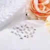 K9 net vermelho unha broca super flash branco pontiagudo fundo de cristal amor gordura decoração de unhas grande broca em forma de atacado