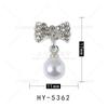 Pingente de Unha Joia de Liga Japonesa Unha de Noiva Diamante Celular diy Decoração de Diamante Esmalte Pingando Laço Pérola