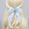 Accesorios Originales Hechos a Mano de Producción Masiva Estilo Japonés Jk Lolita Encaje Cruzado Lazo Par de Tocado