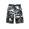 Shorts Cargo Camuflados Casuales para Hombre, Corte Holgado, Multibolsillos, Talla Grande, Shorts de Trabajo Estilo Japonés