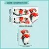 VA-E138 Día de San Valentín Pingüino de Amor Acuarela Dormitorio Sala de Estar Entrada Decoración Embellecimiento Pegatinas de Pared Autoadhesivo Comercio Exterior