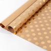 Caja de regalo premium para regalo de Navidad, papel kraft impermeable, regalo de floristería, papel de regalo de flores de fruta Ping An, papel festivo