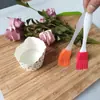 Pincel para churrasco pincel de óleo pincel de silicone resistente a altas temperaturas pincel de limpeza de grelha pincel de grelha Pincel de óleo de silicone 11,5 gramas