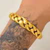 Venda Quente Transfronteiriça Impermeável Resistente ao Desbotamento Aço Titânio Conjunto de Pulseiras de Flor Levemente Luxuoso High-End Moda Versátil Banhado a Ouro 18K