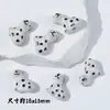 Lindo Corgi Oso de Cerámica Pintado a Mano Cuentas de Cerámica Pulsera DIY Hecha a Mano Collar Cuentas Sueltas Material de Cuentas Accesorios