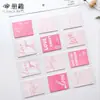 Tarjeta de Día de San Valentín Dibujo Animado Estilo Ins Mensaje Bendición Tarjeta de Felicitación Rosa Inglés Confesión Tarjeta Colgante Decoración de Boda Tarjeta de Inserción