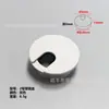 Abertura 30mm Caixa de Fiação para Buraco em Mesa de Computador Tampa de Buraco para Passagem de Fios Mesa Liga de Liga Espessada Plástico Caixa de Rosca Redonda Decoração