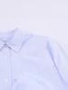 Camisa a Cuadros Estilo Europeo y Americano con Cuello de Muñeca para Mujer Primavera 2025 Diseño Francés Camisa de Bolsillo Rayada