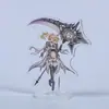 Suporte de Acrílico Personalizado Animação Bidimensional Periférico Millet Humanoide Cartão Transparente Ornamento de Mesa Pequeno Presente