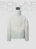 Chaqueta para Hombre de Comercio Exterior Europeo y Americano con Forro de Lana de Cordero, Sudadera con Capucha y Cremallera de Bloques de Color, Estilo Unisex
