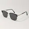Gafas de Sol de Nicho para Uso Diario Protección Solar UV Retro Personalizadas Marco Pequeño Cuadradas Artísticas Versátiles para Hombres y Mujeres