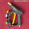 Máquina de Limpeza Pistola de Água para Lavagem de Carros de Alta Pressão Haste de Extensão de Aço Inoxidável Bico Canto de 90 Graus Bico de Limpeza para Ar Condicionado Aquecedor de Água
