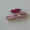 Pinza de Acetato de Rayas de Colores Estilo Coreano para Mujer 2025 Nuevo Pinza Tiburón de Gama Alta para Moño Accesorio Versátil para el Cabello