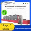 Linha de produção de corte de chá verde por micro-ondas Equipamento de corte de chá de primavera por micro-ondas Uso de máquina de corte de chá