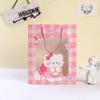 Bolsa de Presente Criativa Exquisita Bolsa Tote Artística Sacola de Papel para Presente de Flores para Feriado Aniversário Infantil para Homens e Mulheres