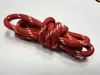Cordão de Corda Trançada de Poliéster de 5 mm, Corda Trançada Colorida Feita à Mão, Cordão de Fechamento Paracord, Cordão para Chapéu