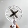 Motor sin escobillas 1503 Hélice de 3 pulgadas y 4 palas Modificación de ventilador DIY Accesorios para motor de modelo de avión en miniatura Drone