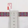 Cinta Jacquard Cruzada en Forma de Diamante de 1.5 cm para Textiles del Hogar, Decoraciones de Ventanas, Decoración de Ropa, Accesorios de Encaje Hechos a Mano para DIY