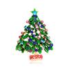 Europeu e Americano Nova Moda Ano Novo Broche de Natal Árvore de Natal Pin Jóias Femininas Acessórios de Decoração de Roupas Transfronteiriças
