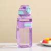 Vaso de Agua de Verano de Gran Capacidad, Alto Valor Estético, Vaso Trendy de Bebida Directa con Colador de Té y Correa para Llevar, Vaso de Plástico Portátil Handy para Exteriores
