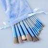 Sijiqing 13 pincel de maquiagem conjunto de tinta solta sombra pincel de fundação pincel conjunto completo de pincéis ferramentas de beleza atacado