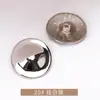Sombrero de Paja Cosido a Mano Lana Metálica Abrigo Chaqueta Traje Botones Formales Botones Oro Accesorios de Ropa
