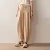 Pantalones de Cachemir Relajados y Cómodos Estilo Abuela Zanahoria para Mujer 2025 Nuevos Holgados Casuales Aspecto Adelgazante Leggings Pantalones Harem