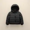 Pinghu Chixin 90 Plumón de Pato Blanco con Capucha de Canalé para Niños Simple Cálido Ligero Ropa Exterior Chaqueta de Plumón