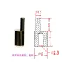 Adecuado para Motor Andes 73010 Cabeza de Cobre Rueda Excéntrica Eje Excéntrico Eje Giratorio Accesorios para Cortapelos de Motor Otros