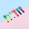 Organizador de Cables de Moda Creativa Transfronterizo, Correa de Sujeción de Silicona Suave de PVC con Broche para Cables de Cargador, Tipo Enrollable