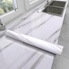 Papel Tapiz Autoadhesivo con Patrón de Mármol Película para Gabinete de Estufa Calcomanía a Prueba de Aceite para Cocina Papel Tapiz de Azulejo Calcomanía para Escritorio de Renovación
