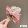 Pinza de Pelo de Felpa de Gato 2025 para Mujer, Pasador de Gama Alta para Otoño e Invierno, Pinza de Tiburón Grande para la Parte Posterior de la Cabeza, Accesorio para el Cabello