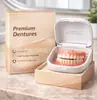 Diycos Nuevos Dientes Completos Superiores e Inferiores, Nuevas Calcomanías Dentales de Cobertura Total, Decoración de Aparatos Dentales, Decoración de Escenario, Cosplay