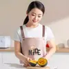 Delantal Impermeable y a Prueba de Aceite para Cocina Doméstica, Delantal de Cocina y Trabajo para Adultos de Moda Estilo Coreano, Delantal de Trabajo Resistente a las Manchas