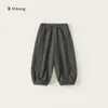 Pantalones Casuales de Chándal para Niños Youbao, Color Sólido Versátil, Rayas Simples, Ropa Infantil para Primavera y Otoño
