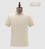 40 200 gramos de gasa de seda de hielo color liso solapa secundaria ropa de trabajo camisa cultural para hombres y mujeres con logo de Joker